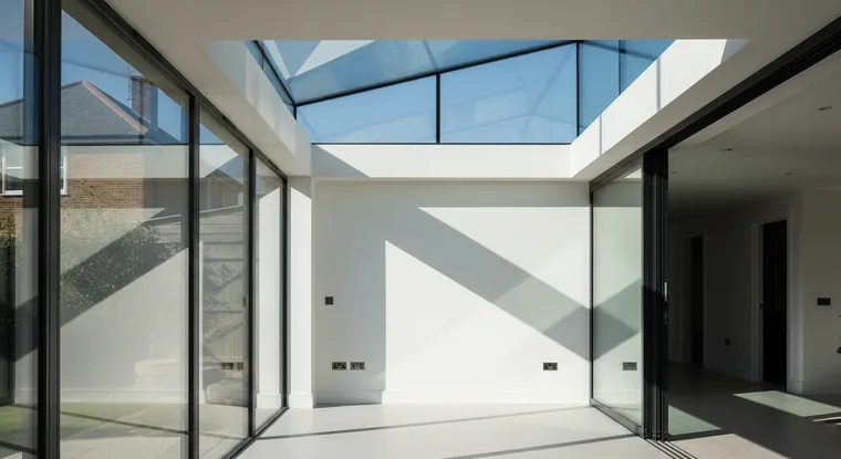 Finition Q4 d'une extension vitrée, quartier du Placieux, Villers-lès-Nancy, Placieux